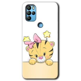Omix X300 Sevimli Kedi Baskılı Uyumlu Silikon Kılıf