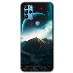 Omix X300 Uzay Gökyüzü Baskılı Uyumlu Silikon Kılıf