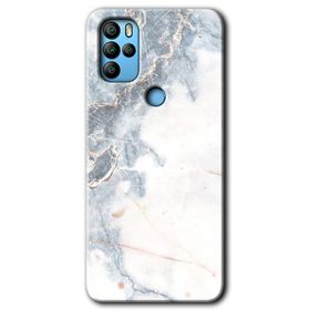 Omix X300 White Marble Baskılı Uyumlu Silikon Kılıf
