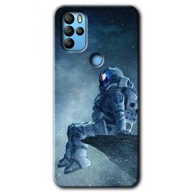 Omix X500 Astronot Yalnızlığı Baskılı Uyumlu Silikon Kılıf