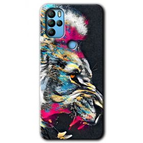 Omix X500 Colorfull Aslan Baskılı Uyumlu Silikon Kılıf
