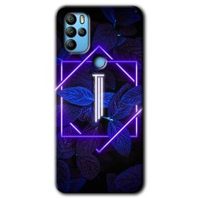 Omix X500 Dark Neon Yaprak H Harfi Baskılı Uyumlu Silikon Kılıf