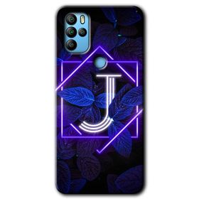 Omix X500 Dark Neon Yaprak H Harfi Baskılı Uyumlu Silikon Kılıf