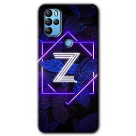 Omix X500 Dark Neon Yaprak Z Harfi Baskılı Uyumlu Silikon Kılıf