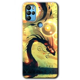Omix X500 Digital Dragon Baskılı Uyumlu Silikon Kılıf