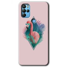 Omix X500 Flamingo Baskılı Uyumlu Silikon Kılıf