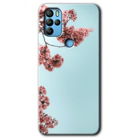 Omix X500 Japon Çiçeği Baskılı Uyumlu Silikon Kılıf