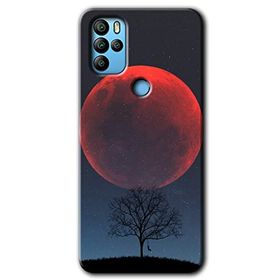 Omix X500 Kanlı Ay Baskılı Uyumlu Silikon Kılıf