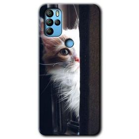 Omix X500 Kedi Bakışı Baskılı Uyumlu Silikon Kılıf