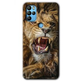 Omix X500 King Lion Baskılı Uyumlu Silikon Kılıf