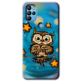Omix X500 Owl Bird Stars Baskılı Uyumlu Silikon Kılıf