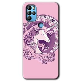 Omix X500 Unicorn Pembe Baskılı Uyumlu Silikon Kılıf
