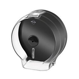 Omnipazar PLX-3444-2 Füme - Siyah Jumbo Tuvalet Kağıdı Dispenseri