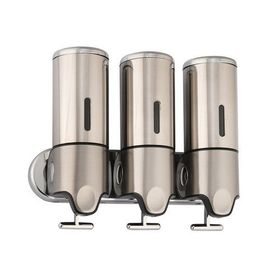 Omnipazar Xinda GS500T 3 x 500 ml Paslanmaz Çelik Manuel Sıvı Sabunluk