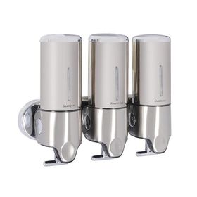 Omnipazar Xinda GS500T 3 x 500 ml Paslanmaz Çelik Manuel Sıvı Sabunluk