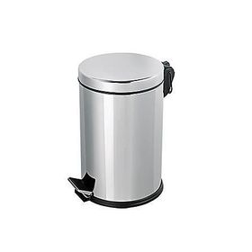 Omnisoft PLX3700-308 8 L Krom Paslanmaz Pedallı Çöp Kovası