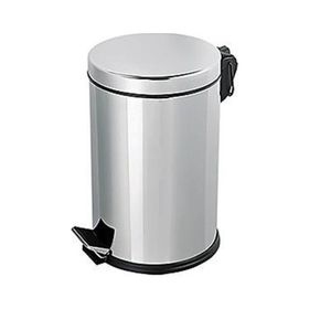 Omnisoft PLX3700-308 8 L Krom Paslanmaz Pedallı Çöp Kovası