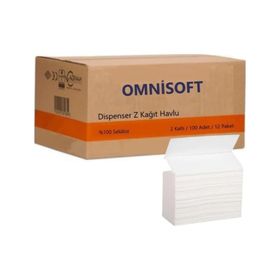 Omnisoft Z Katlama 100'lü Kağıt Havlu