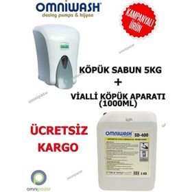 Omniwash Köpük 5 Kg El Sabunu - 1000 ml Köpük Makinesi