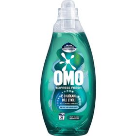 Omo 1480 ml Express Fresh Kötü Koku Karşıtı Beyaz ve Renkliler Sıvı Çamaşır Deterjanı
