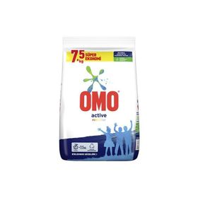 Omo 7.5 kg Renkliler İçin Active Toz Çamaşır Deterjanı