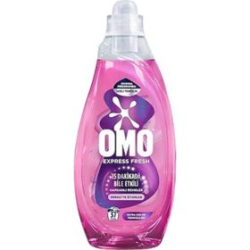 Omo Express Fresh Capcanlı Renkler Renkli ve Siyahlar 1480 ml Çamaşır Deterjanı
