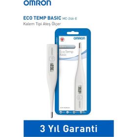 Omron Eco Temp Basic Dijital Beyaz Ateş Ölçer