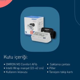 Omron M3 Comfort Afib HEM-7196-FLE Koldan Dijital Tansiyon Aleti