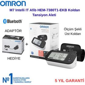 Omron M7 Intelli IT AFib HEM-7380T1 Üst Koldan Ölçer Tansiyon Aleti
