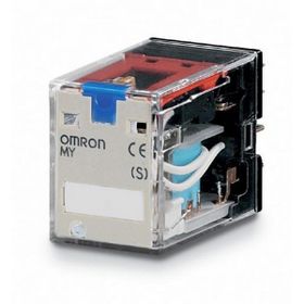 Omron MY4IN-GS-24VDC 14 Pin 24VDC Beslemeli 4 Kontak Röle