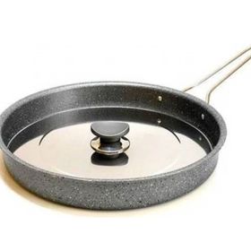 Oms 001733 Gri 34 cm Granit Balık Tavası