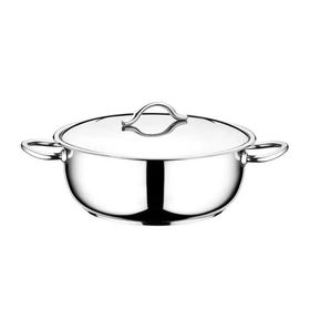 Oms 2006 28 cm Silver Kısa Tencere