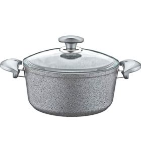 Oms 3110-24 24x12 cm Gri Granit Derin Tencere