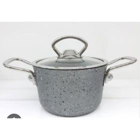 Oms 3111 Gri Mini Üçlü Granit Tencere Seti