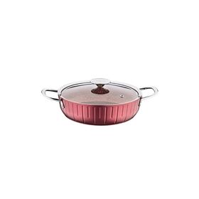 Oms 3118 Bordo Granit 20 cm Colonna Derin Tencere