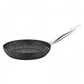 Oms 3207 Siyah 26 cm İndüksiyonlu Granit Tava