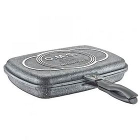 Oms 3215 Gri 36 x 26 x 9 cm Granit Balık Tavası