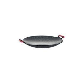 Oms 3225 Gri 40 cm Granit Kapaksız Saç Kavurma Tava