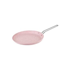 Oms 3234 26 cm Pembe Granit Krep Tavası
