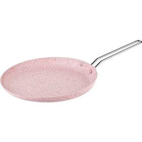 Oms 3234 26 cm Pembe Granit Krep Tavası