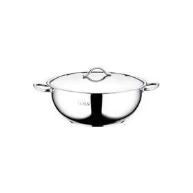 Oms 34x12 cm Inox Basık Tencere