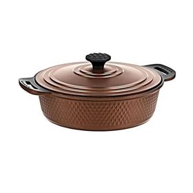 Oms 3536 Triana 7 Parça Bronz Granit Döküm Tencere Seti