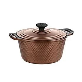 Oms 3536 Triana 7 Parça Bronz Granit Döküm Tencere Seti