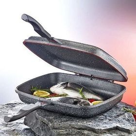 Oms 36 x 26 x 9 cm Granit Büyük Boy Balık Tavası
