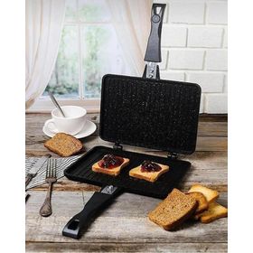 Oms 3773 Döküm Ocak Üstü Tost Makinesi