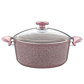 Oms Collection 3110 2 Parça 22x11,5 cm Gri Bio Granit Derin Tencere
