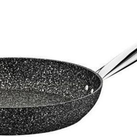 Oms Collection 3207 Siyah 26 cm Granit Tava