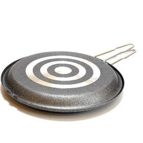 Oms Granit Çift Taraflı 32 cm Balık Börek Tavası