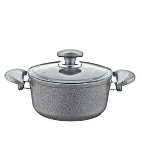 Oms i3110.01.02S 22x11.5 cm Granit Derin Tencere