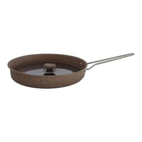 Oms Kahverengi 34x5 cm Metal Kulp Hamsi Tava